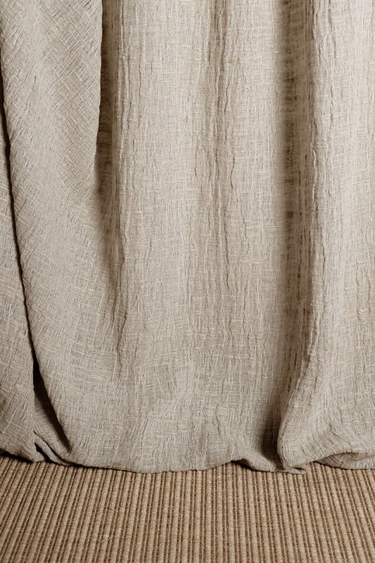 Preview: Lipari Natur Detail – Leinenstoff von C&C Milano