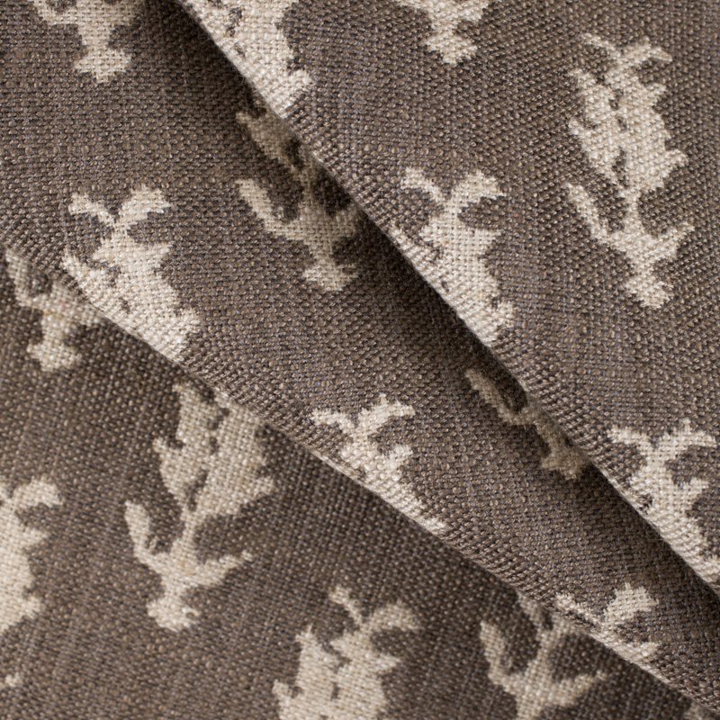 Nice Milly Pfeffer drapiert – Leinenstoff von C&C Milano