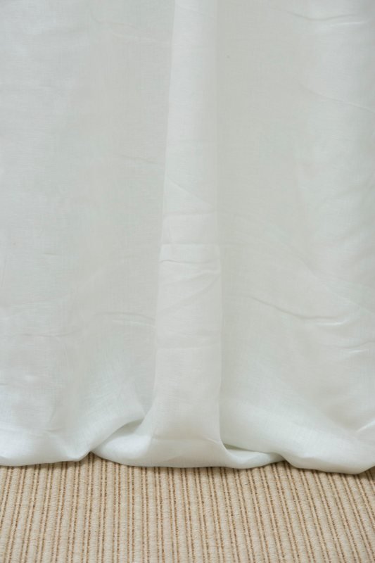 Preview: Persico Elfenbein Detail – Leinenstoff von C&C Milano