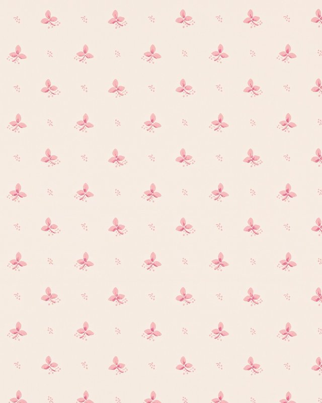 Preview: Ashling Raspberry – Tapete von Colefax and Fowler
