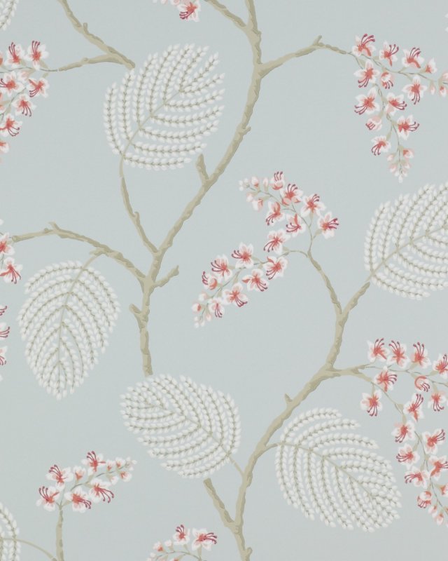 Atwood Old Blue – Tapete von Colefax and Fowler