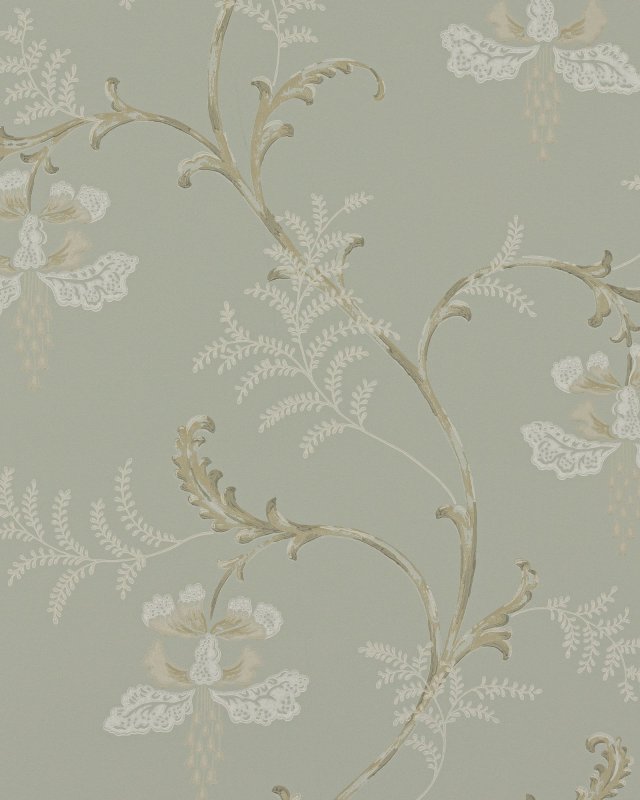 Bellflower Old Blue – Tapete von Colefax and Fowler