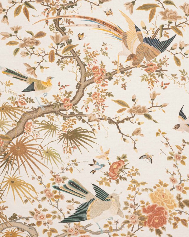 Preview: Belmont Beige – Tapete von Colefax and Fowler