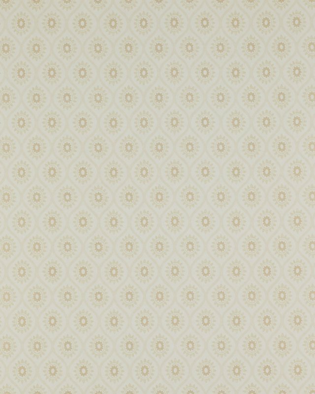 Preview: Brightwell Gold/Cream – Tapete von Colefax and Fowler
