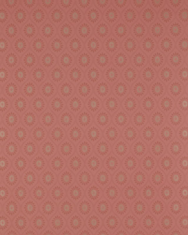 Preview: Brightwell Red – Tapete von Colefax and Fowler