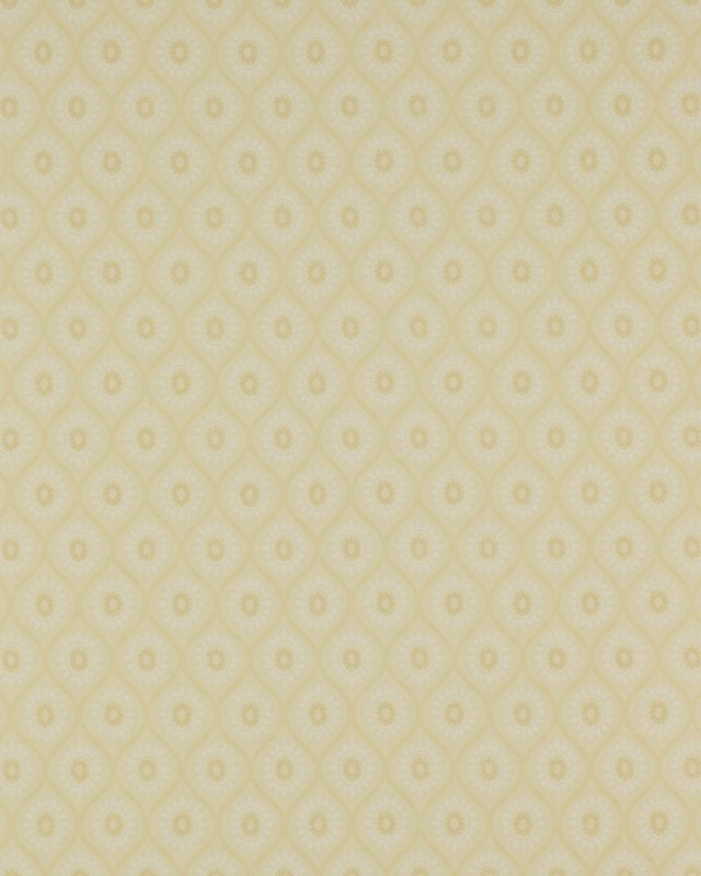 Preview: Brightwell Yellow – Tapete von Colefax and Fowler