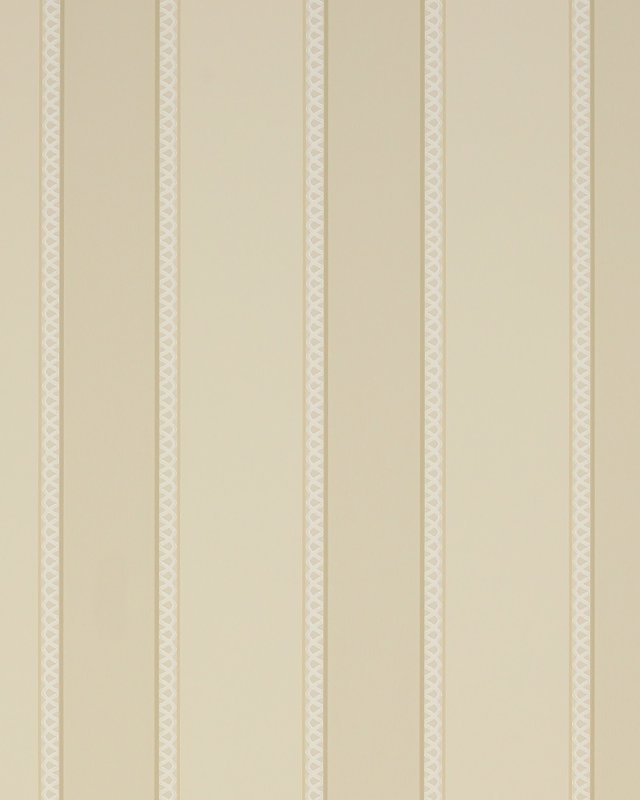 Chartworth Stripe Stone – Tapete von Colefax and Fowler