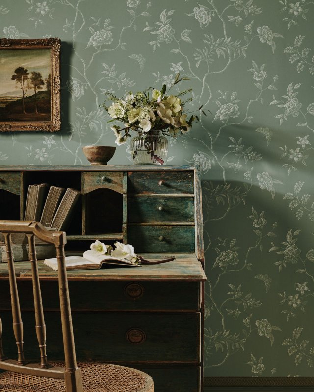 Delancey Tapete von Colefax and Fowler – Ambiente
