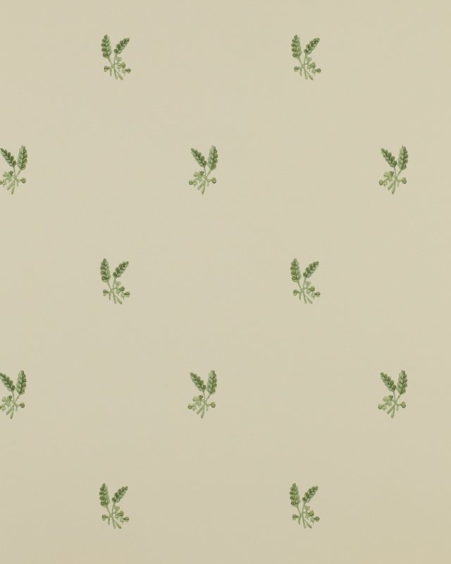 Fernwood Leaf Green – Tapete von Colefax and Fowler