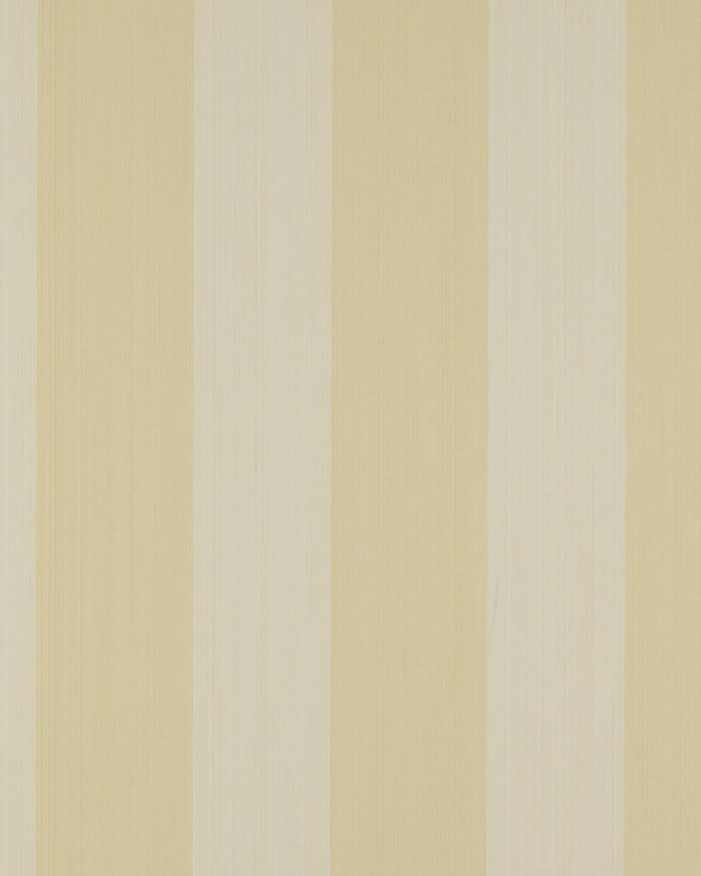 Preview: Harwood Stripe Yellow/Cream – Tapete von Colefax and Fowler
