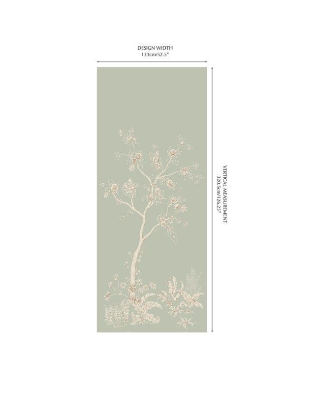 Preview: Lambourne Tapete von Colefax and Fowler – Ambiente
