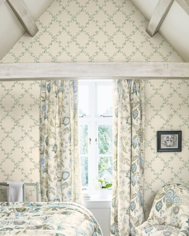 Leaf Trellis Tapete von Colefax and Fowler – Ambiente