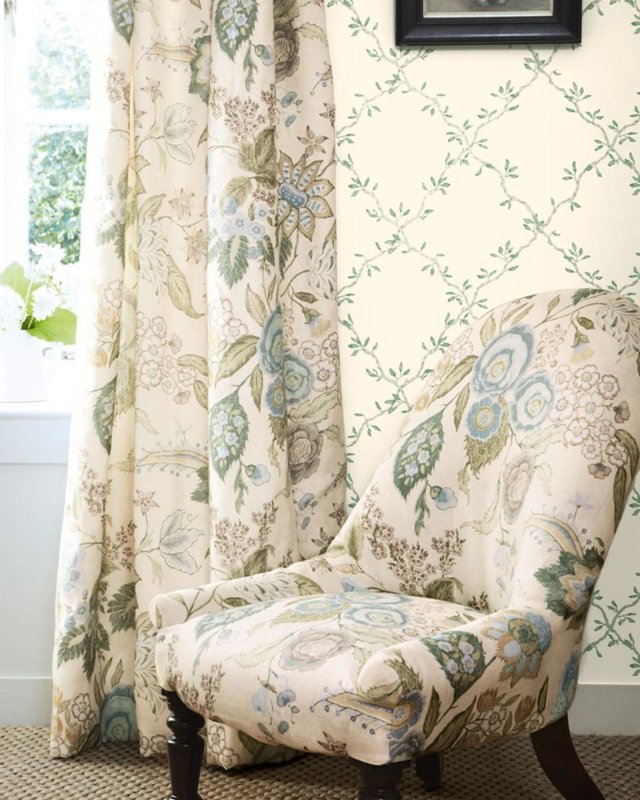 Leaf Trellis Tapete von Colefax and Fowler – Ambiente