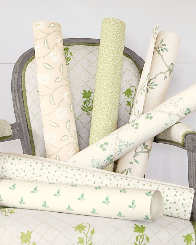 Leaf Trellis Tapete von Colefax and Fowler – Ambiente