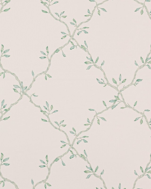 Preview: Leaf Trellis Forest – Tapete von Colefax and Fowler