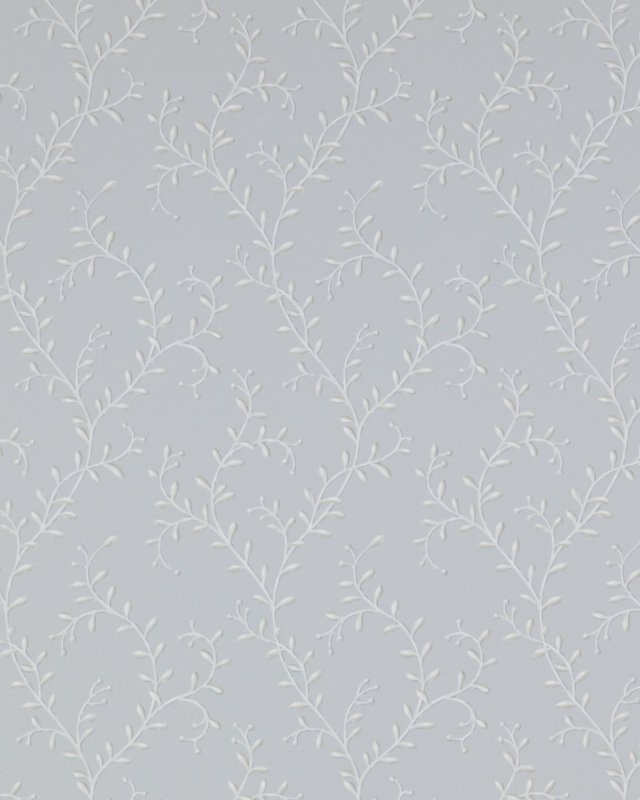 Preview: Leafberry Old Blue – Tapete von Colefax and Fowler