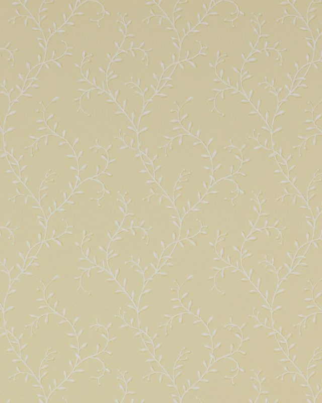 Preview: Leafberry Yellow – Tapete von Colefax and Fowler