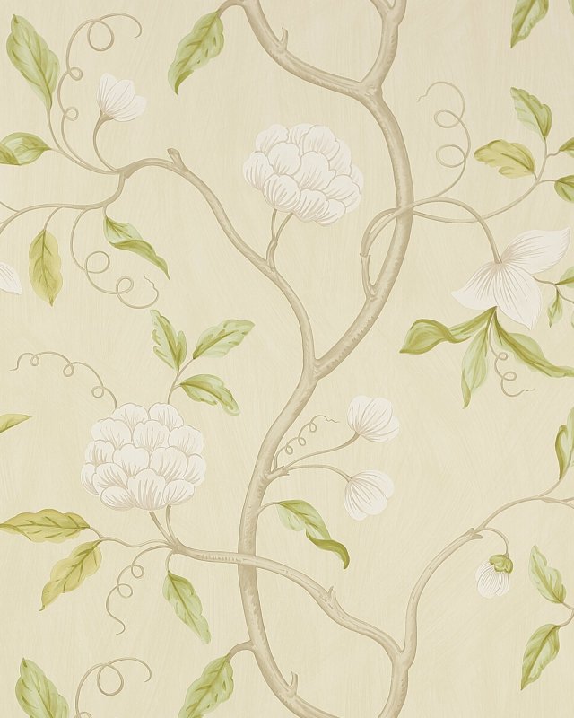 Snow Tree Ivory – Tapete von Colefax and Fowler