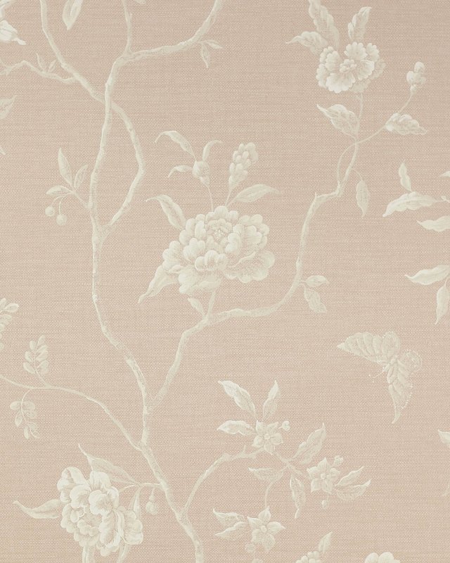 Swedish Tree Pink – Tapete von Colefax and Fowler