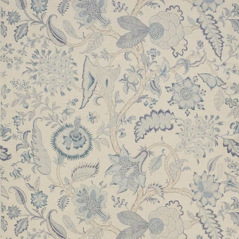 Ajmer Tree Blue – Stoff von Colefax and Fowler
