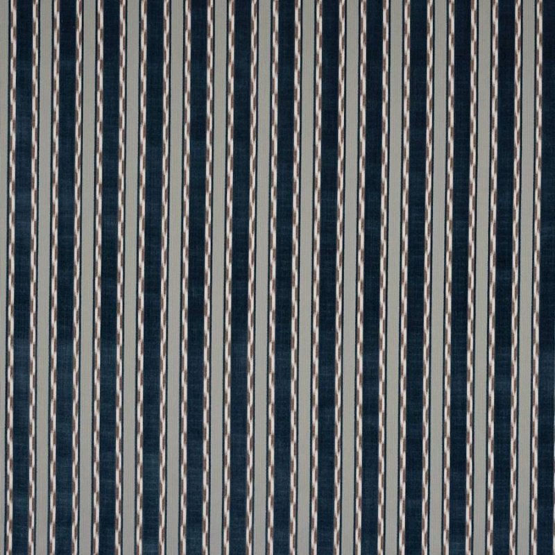Preview: Almeria Navy – Stoff von Colefax and Fowler