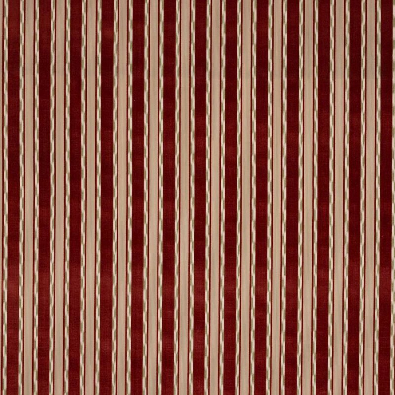 Preview: Almeria Red – Stoff von Colefax and Fowler