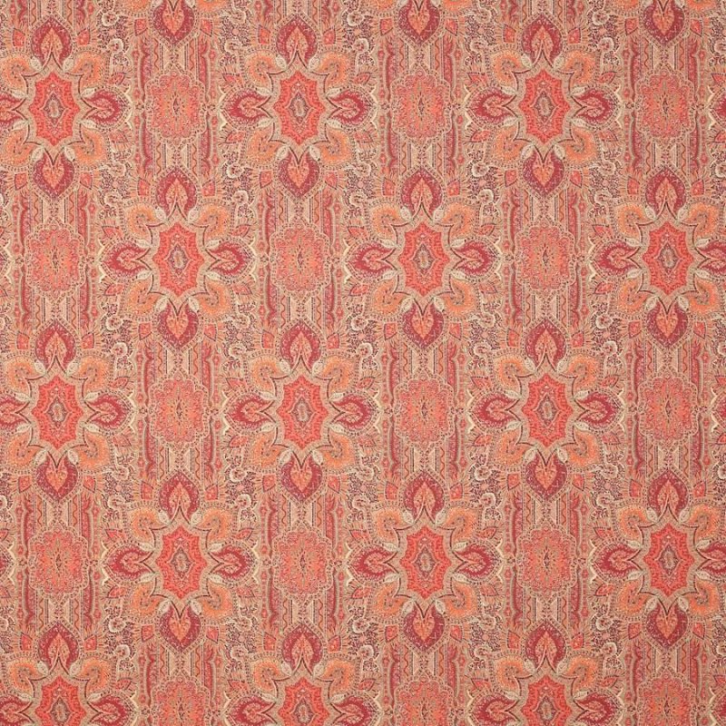 Preview: Amadore Red – Stoff von Colefax and Fowler