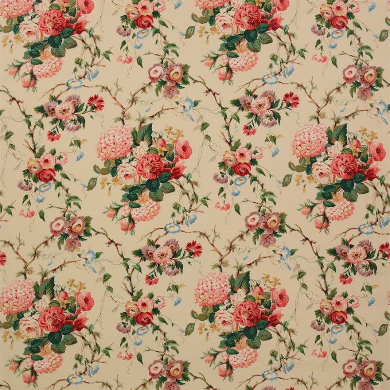 Amberley von Colefax and Fowler in Pink/Green