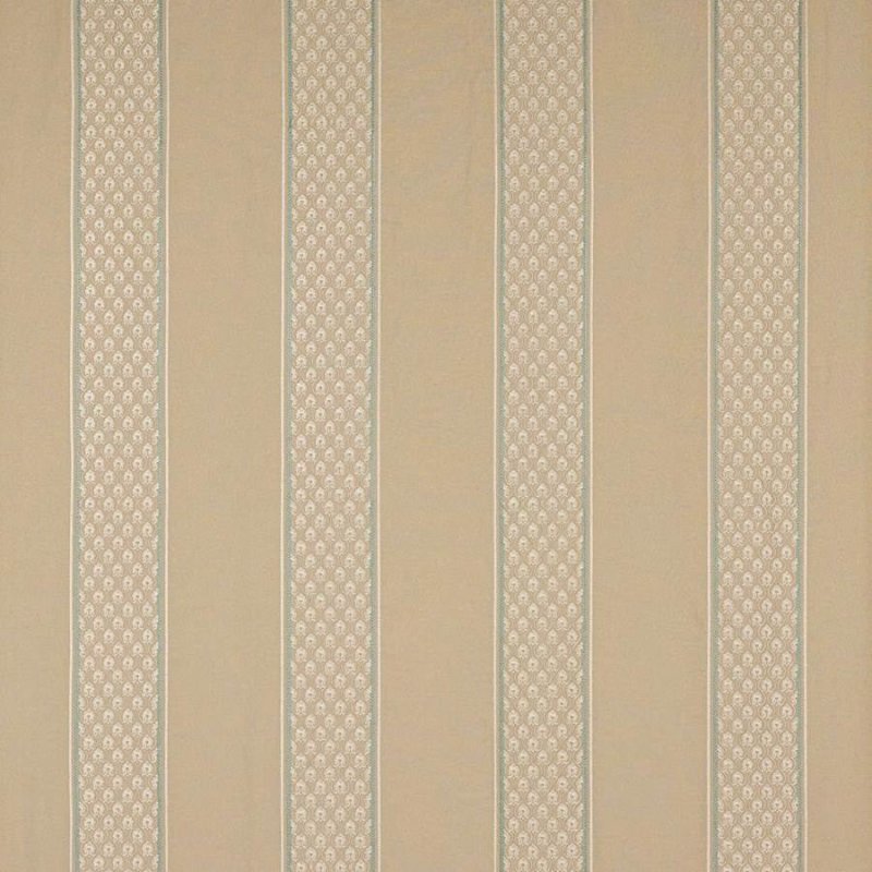 Preview: Andorra Stripe Beige – Stoff von Colefax and Fowler