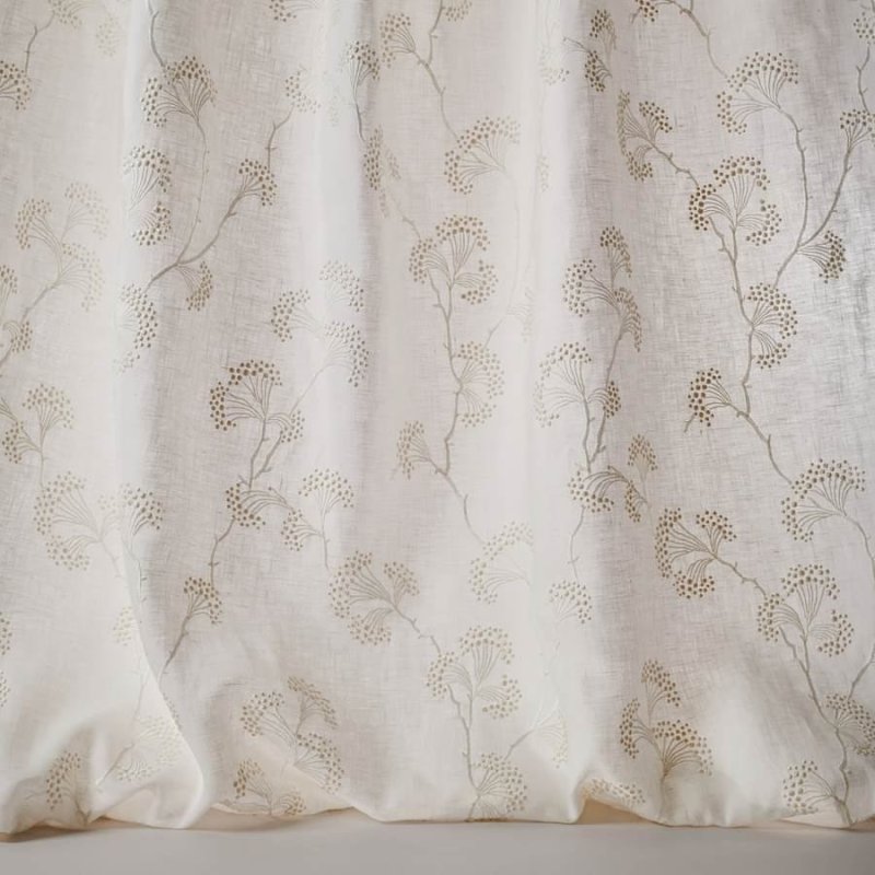 Ashbury Voile Ivory – Stoff von Colefax and Fowler