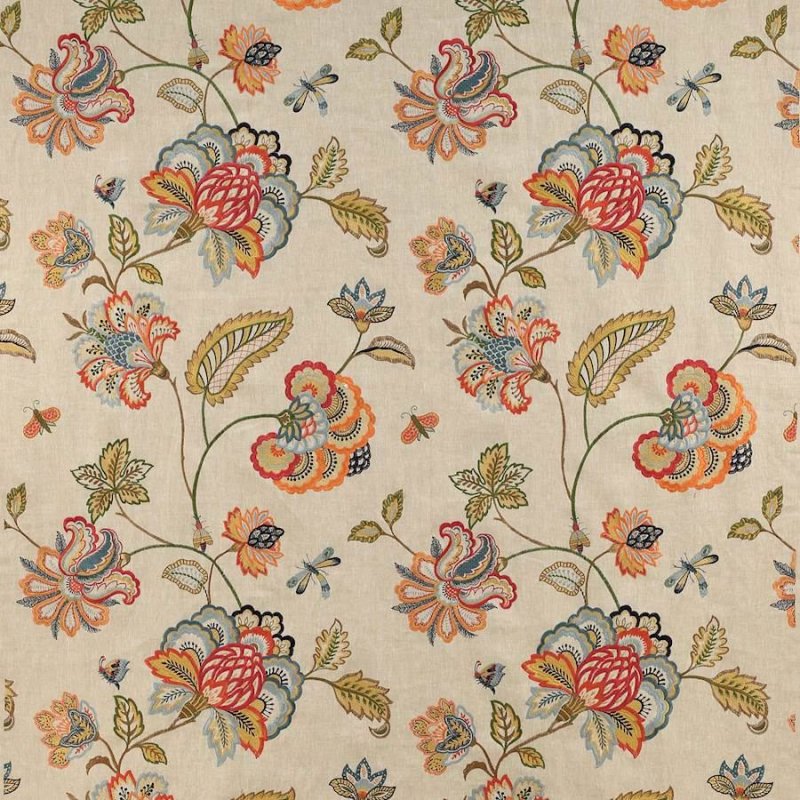 Ashlar Multi Multi – Stoff von Colefax and Fowler