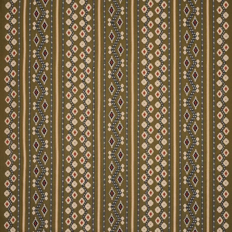 Bayton Olive – Stoff von Colefax and Fowler