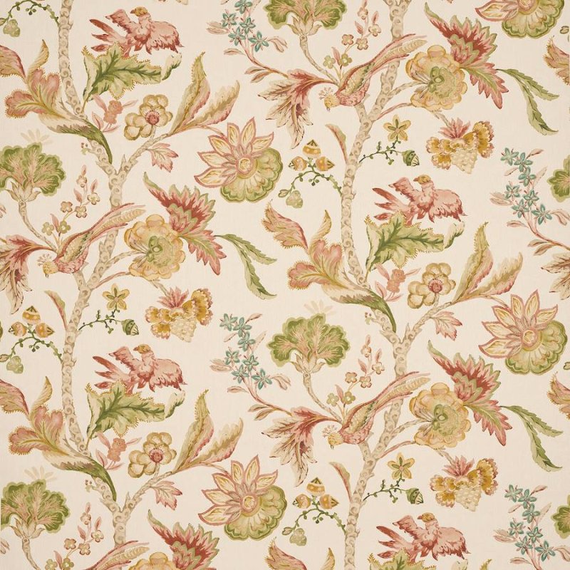 Belvedere von Colefax and Fowler in Tomato/Olive