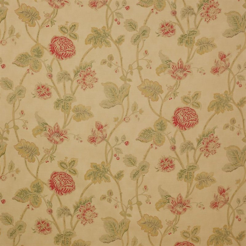 Preview: Berwick von Colefax and Fowler in Red/Green