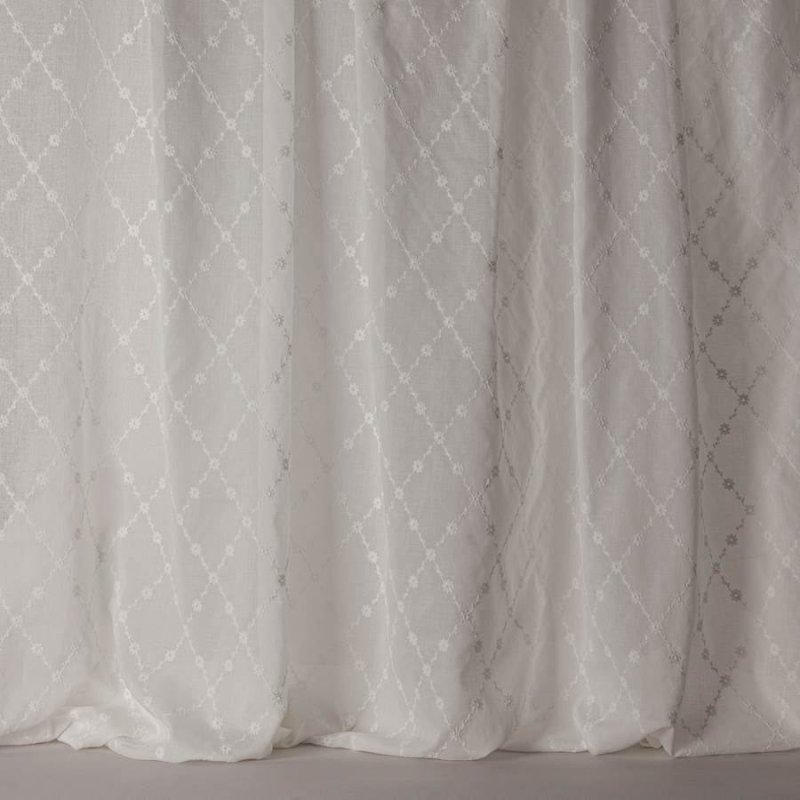 Betony Trellis White – Stoff von Colefax and Fowler