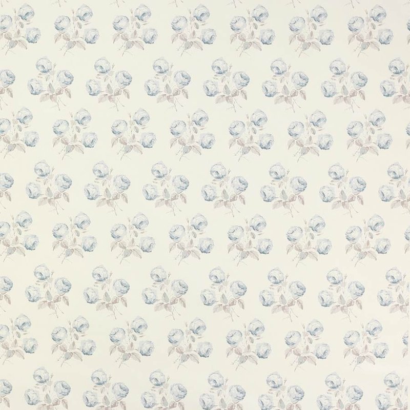 Bowood Leinen von Colefax and Fowler in Blue/Grey