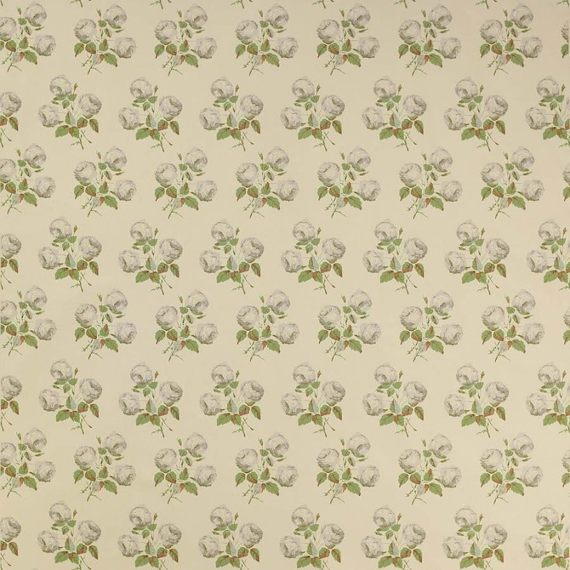 Preview: Bowood Leinen von Colefax and Fowler in Grey/Green