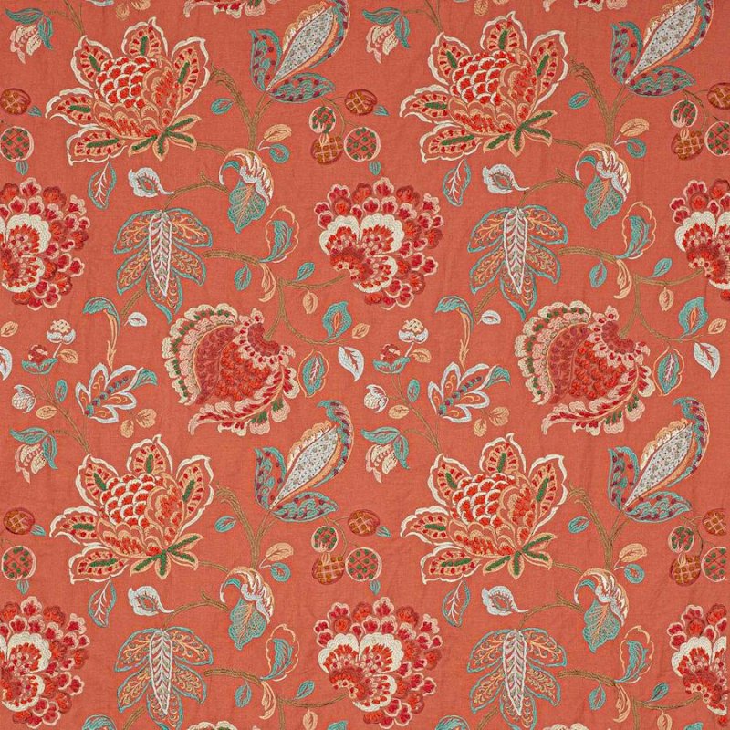 Preview: Braganza von Colefax and Fowler in Red