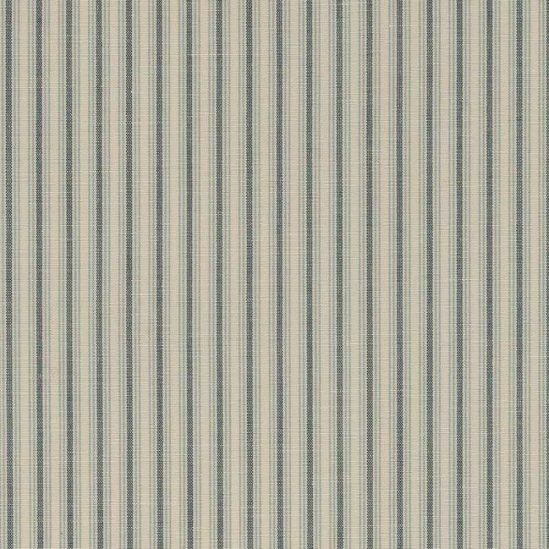 Brooke Stripe von Colefax and Fowler in Blue