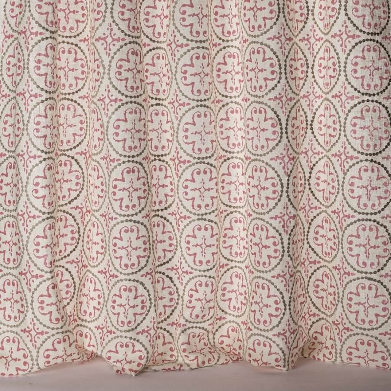 Preview: Calabri Pink – Stoff von Colefax and Fowler
