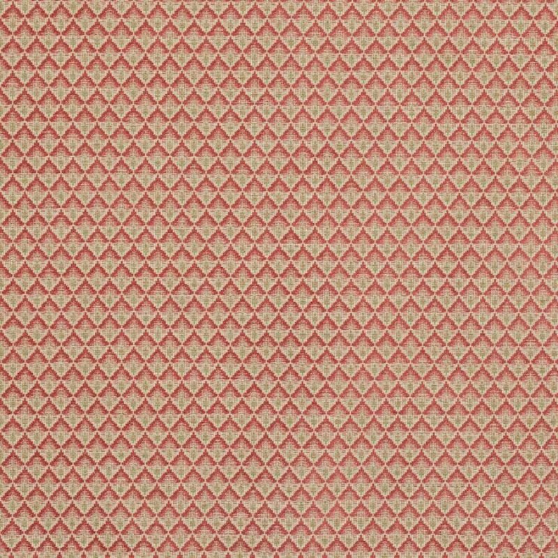 Preview: Carlotta Red – Stoff von Colefax and Fowler