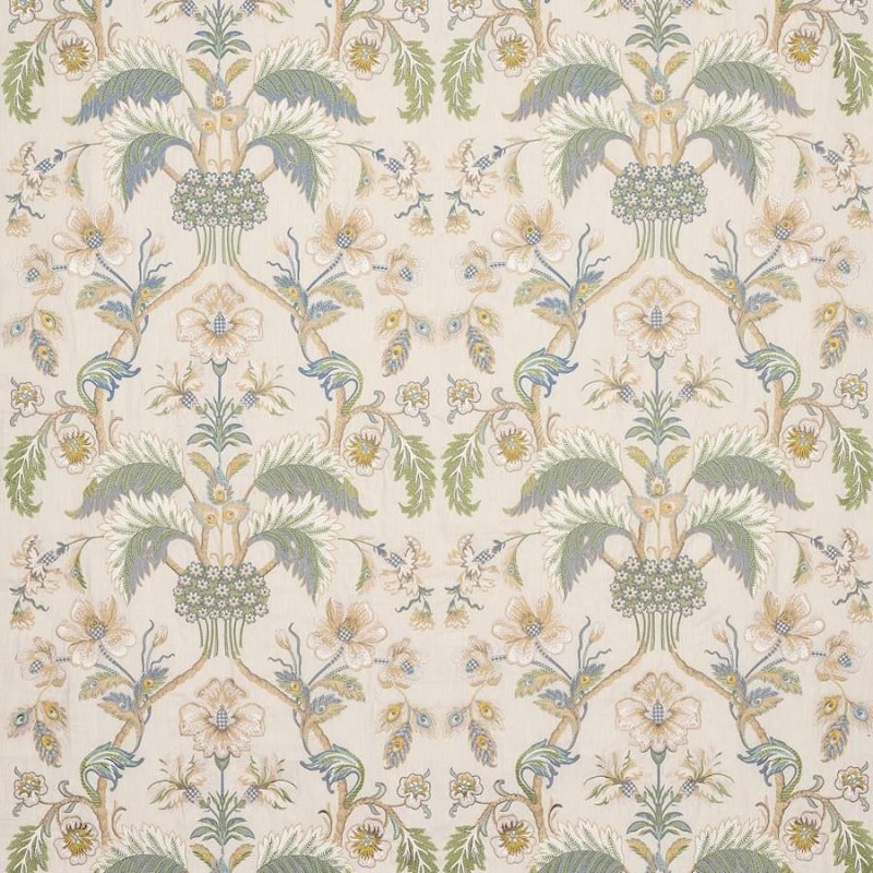 Carmine Cream Cream – Stoff von Colefax and Fowler