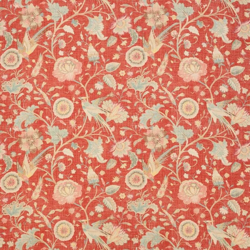 Preview: Cassandra Tomato – Stoff von Colefax and Fowler