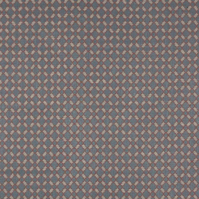 Preview: Castele Cobalt Blue – Stoff von Colefax and Fowler