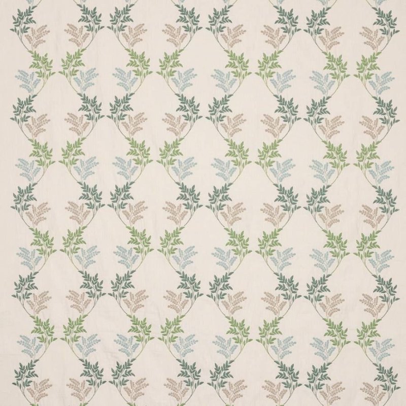 Cherwell Leaf Green – Stoff von Colefax and Fowler