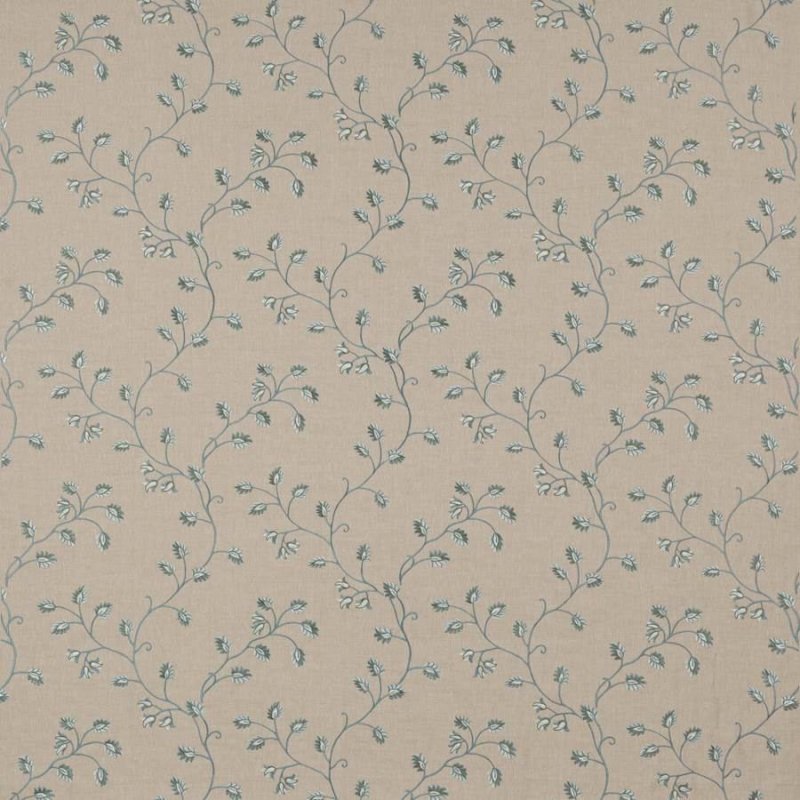 Preview: Colyton Aqua – Stoff von Colefax and Fowler