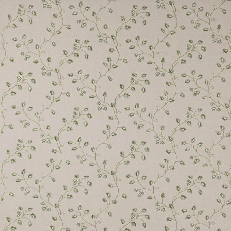 Colyton Leaf Green – Stoff von Colefax and Fowler