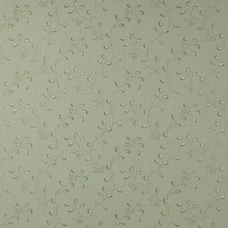 Colyton Stripe Sage Green – Stoff von Colefax and Fowler