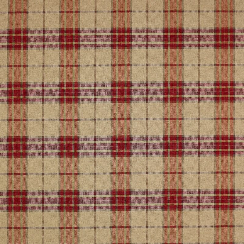 Dunmore Check von Colefax and Fowler in Red/Green
