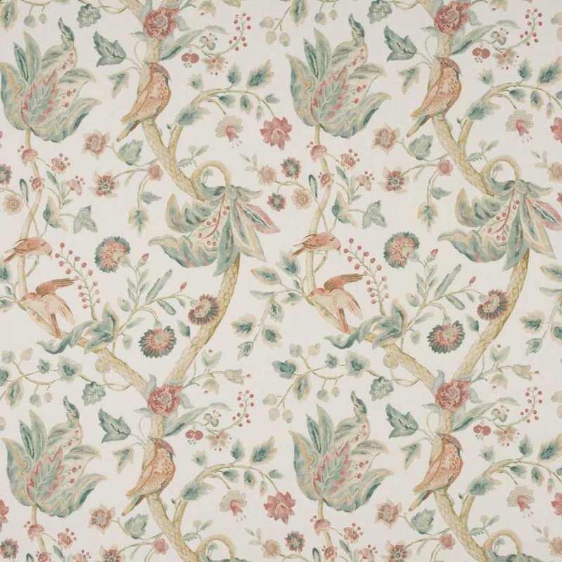 Preview: Durlston Aqua – Stoff von Colefax and Fowler